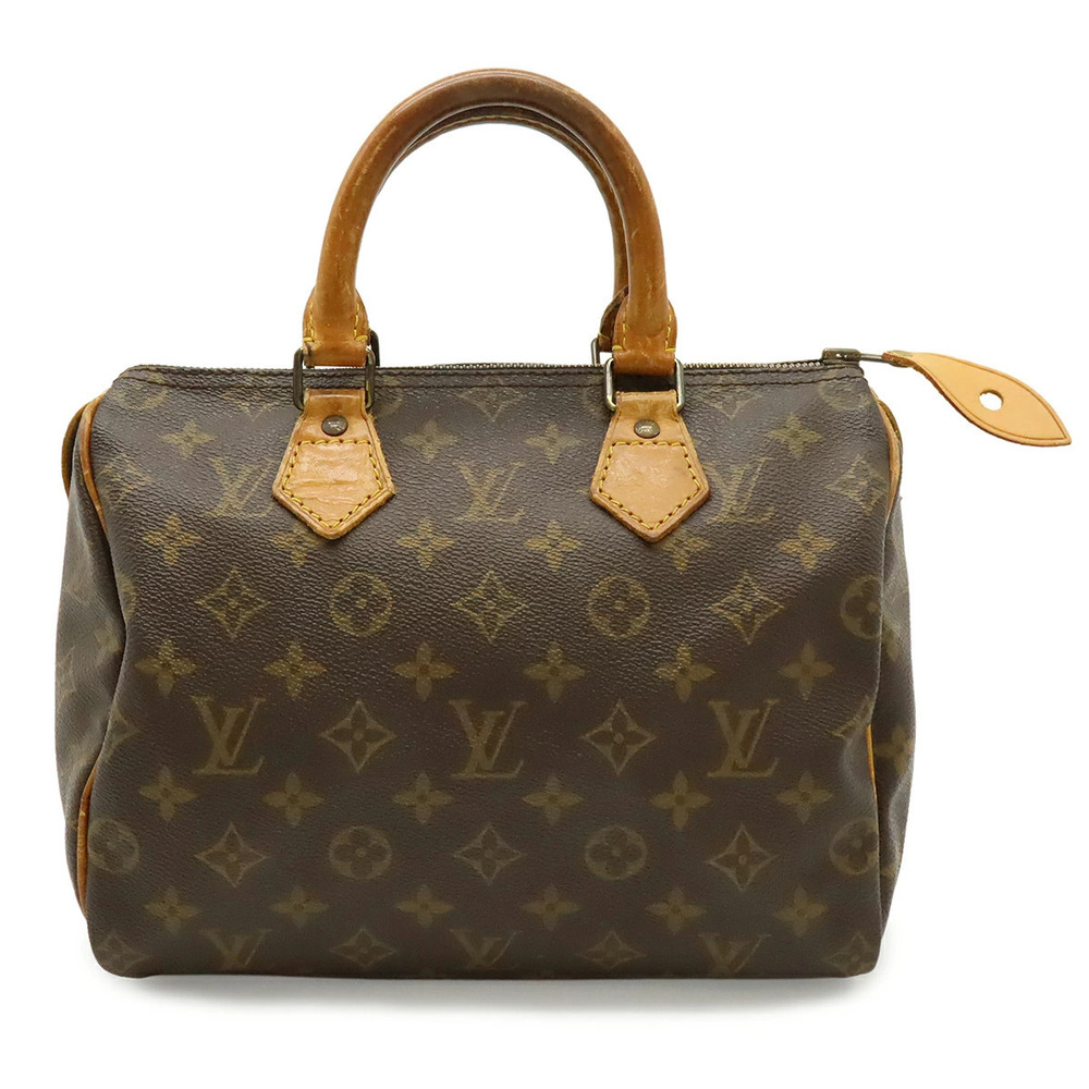 LOUIS VUITTON Monogram Speedy brown Boston Bag Handbag